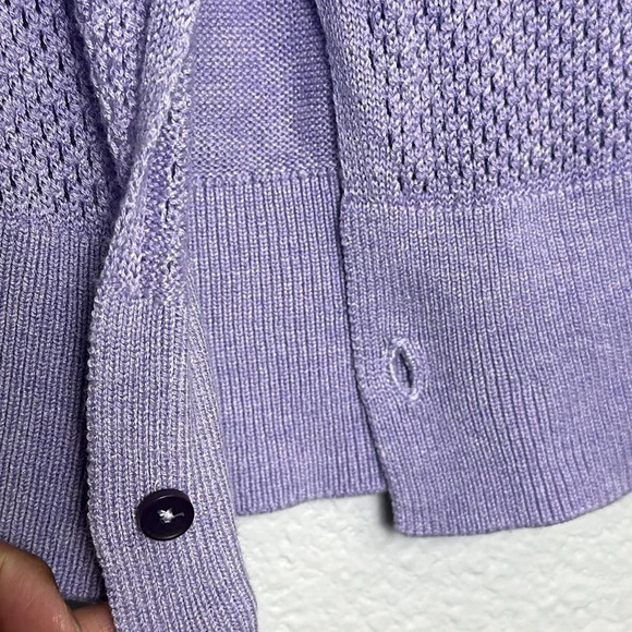 Lululemon Sunset Savasana Pullover Knit Sweater in Lilac Womens - Picture 5 of 9